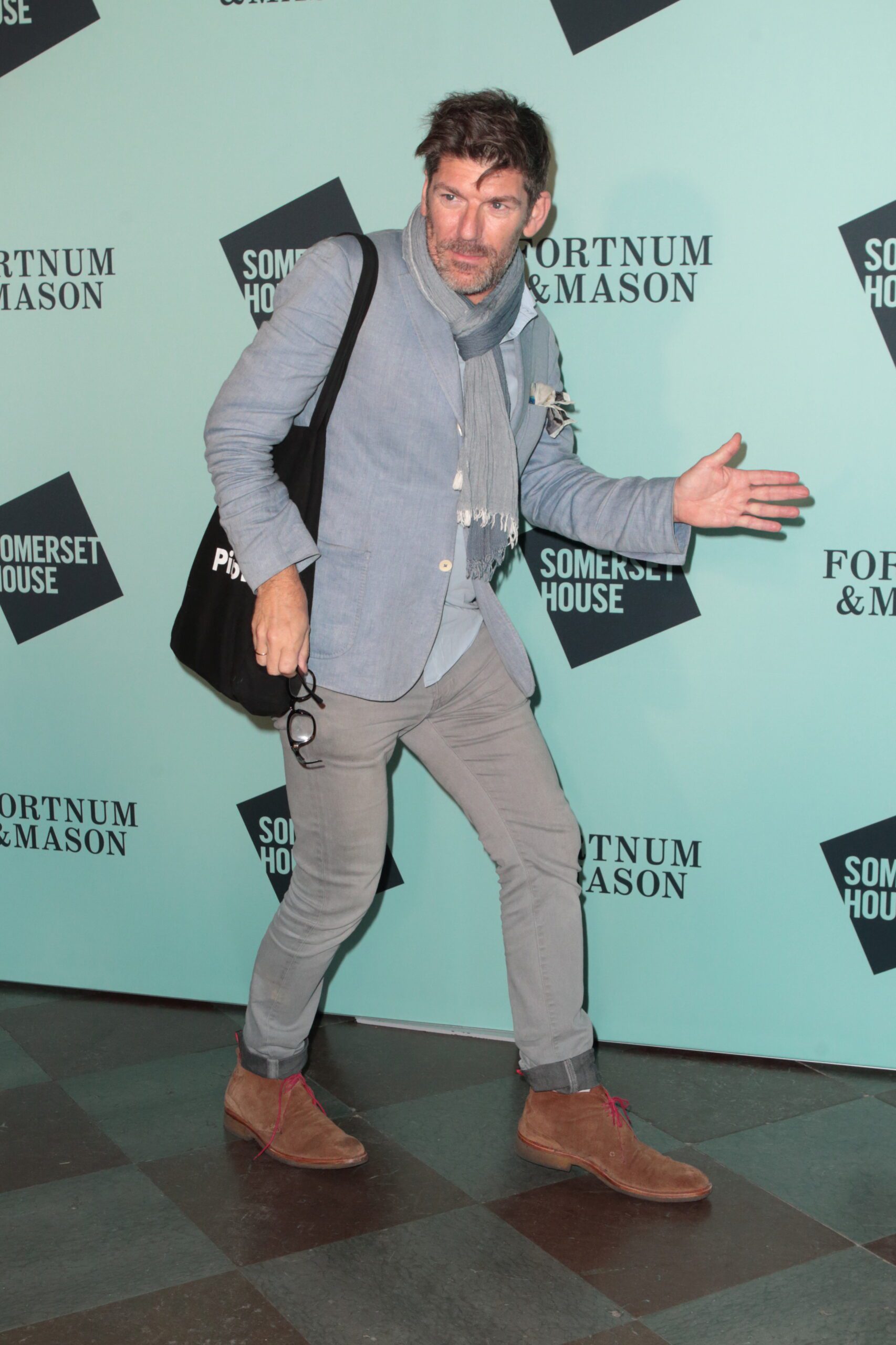 Russell Norman at Skate at Somerset House