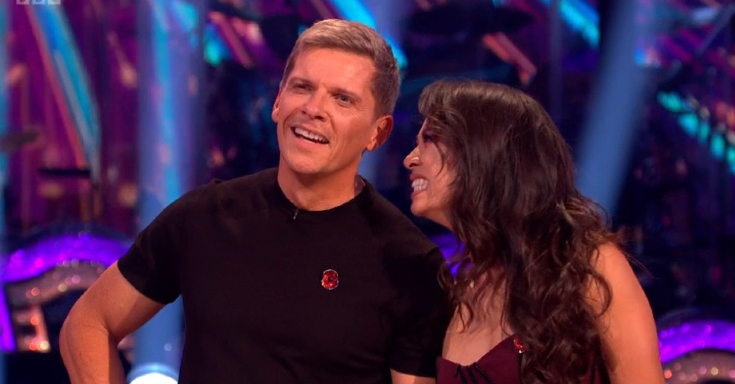 Nigel and Katya during week 7 of Strictly