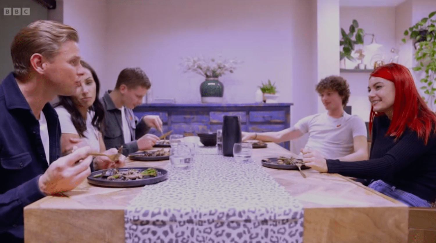 Dianne Buswell at the Brazier house