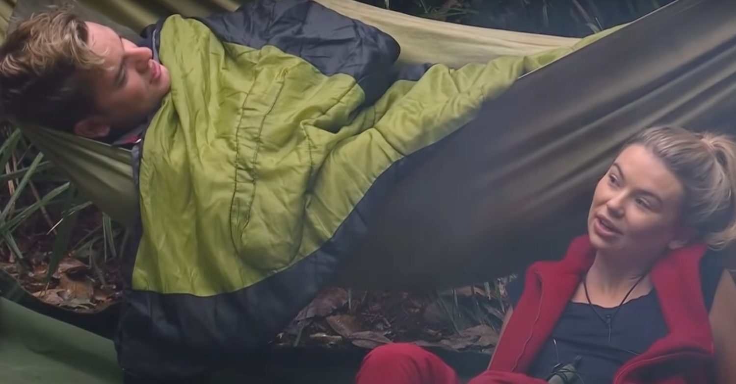 Georgia Toffolo and Jack Maynard were left alone in camp and talk about their lives