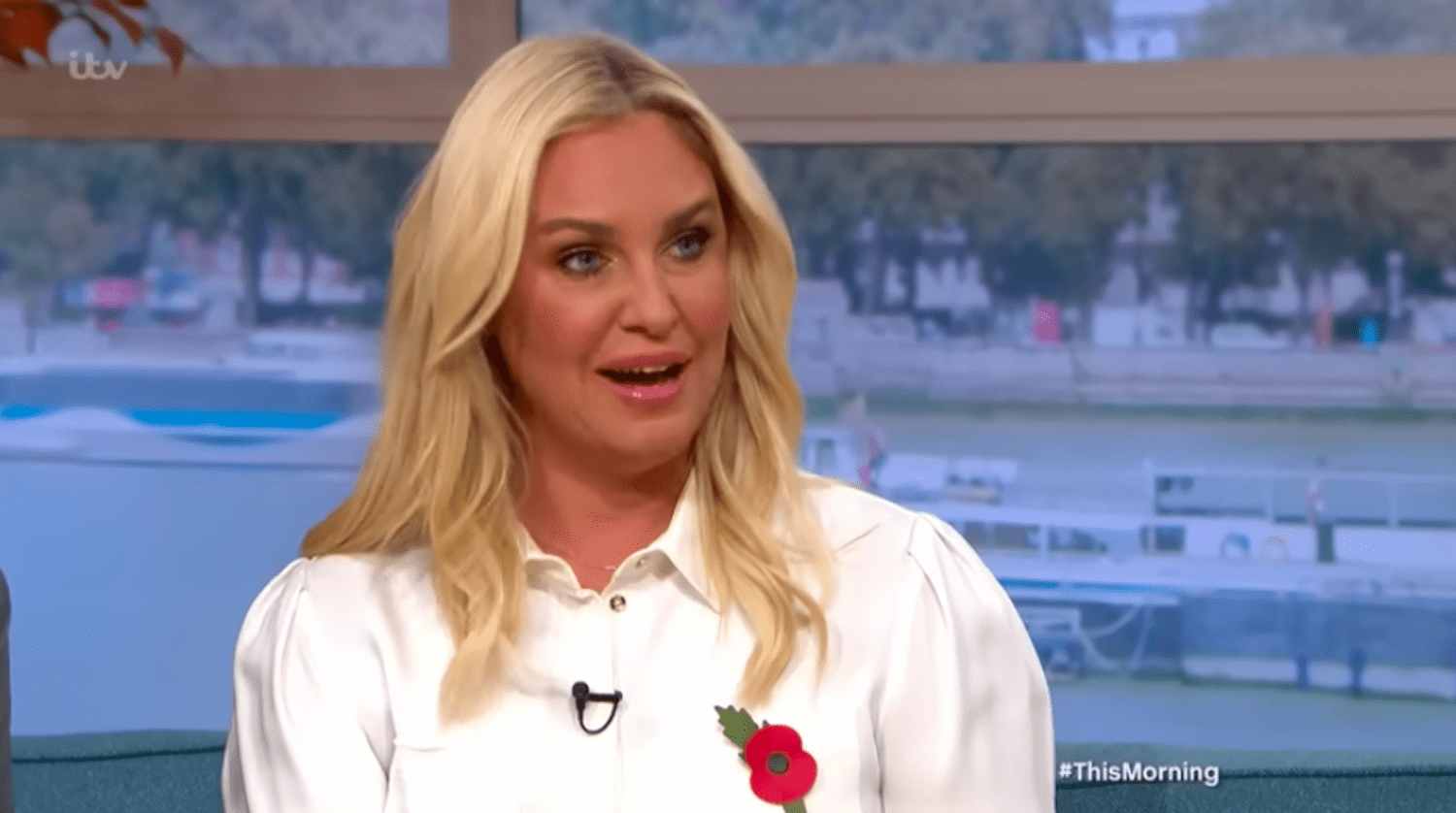 Josie Gibson hosting This Morning