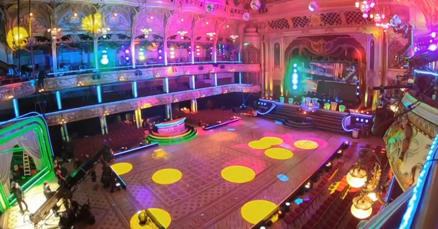 The Strictly ballroom in Blackpool