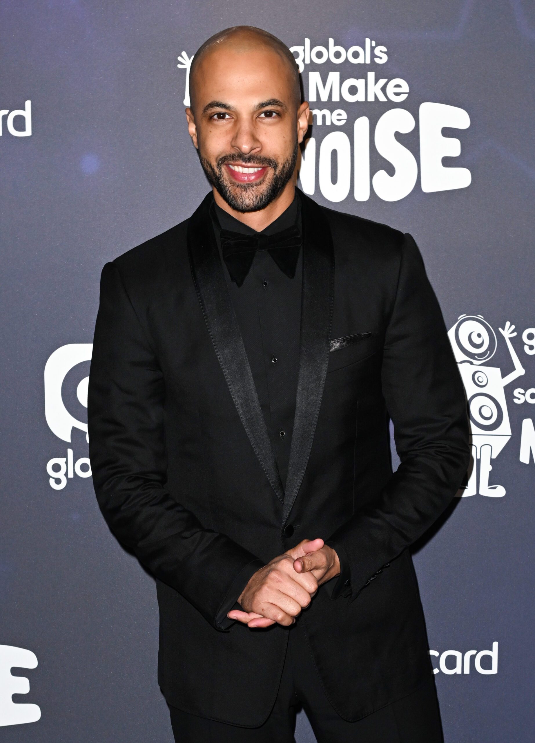 Marvin Humes on the red carpet