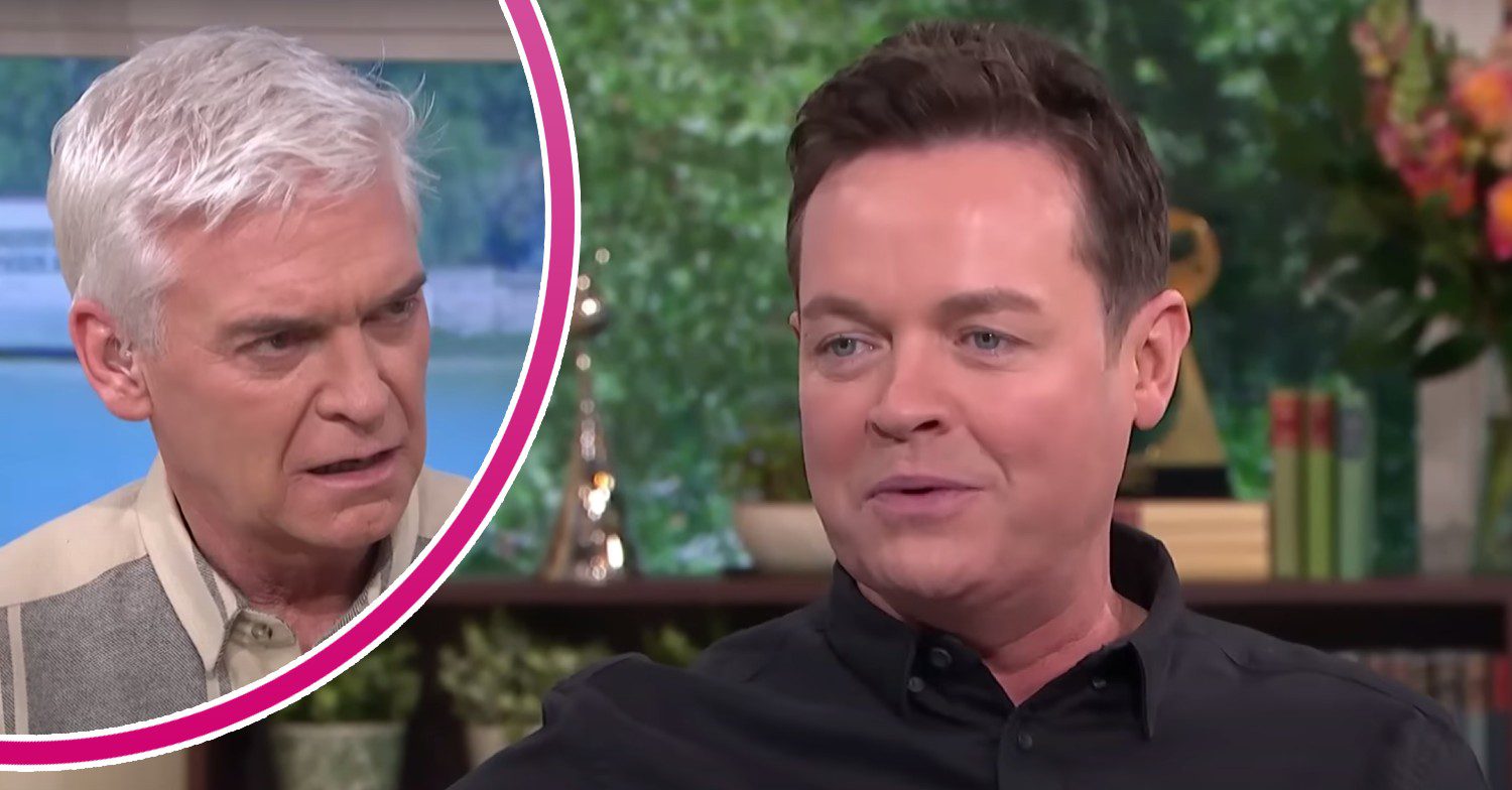 Stephen Mulhern is interviewed and Phillip Schofield inset