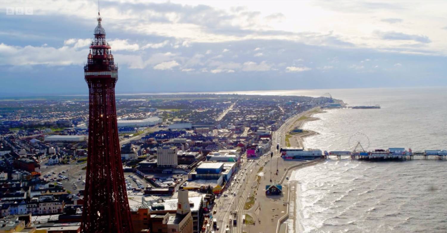 A view of the Blackpool Tower