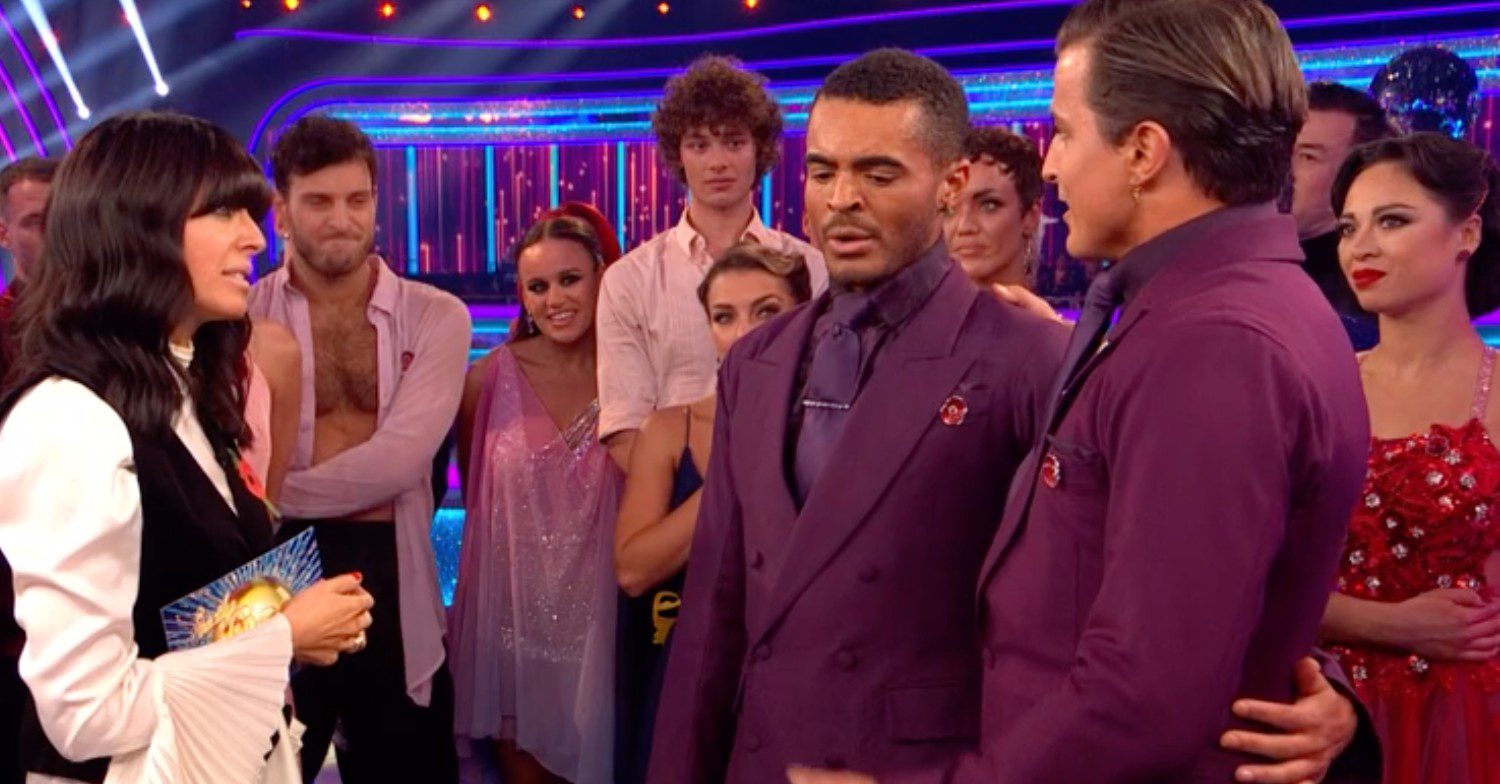 Layton Williams looks downcast on Strictly Come Dancing