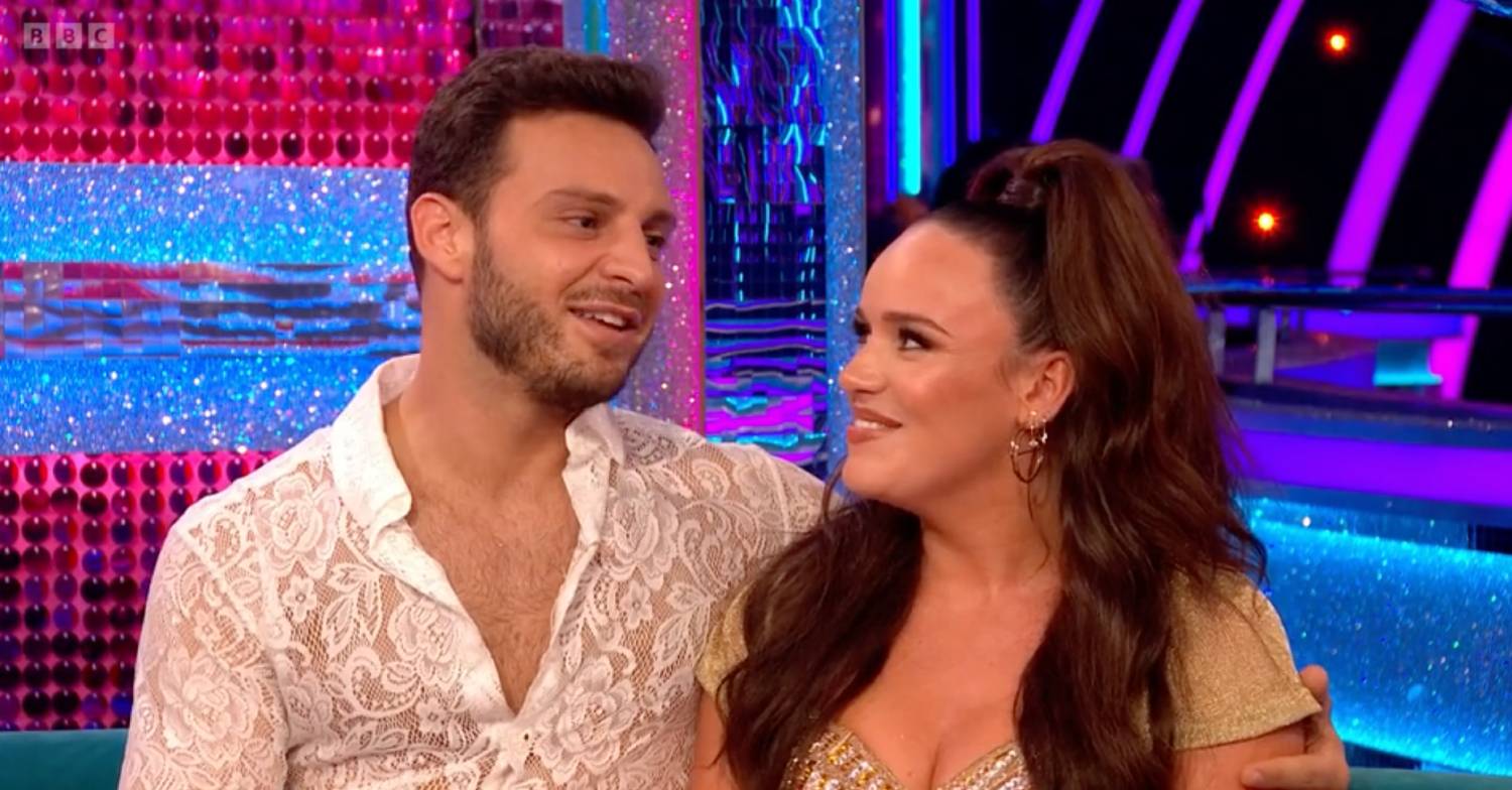 Strictly star Ellie Leach looks at Vito