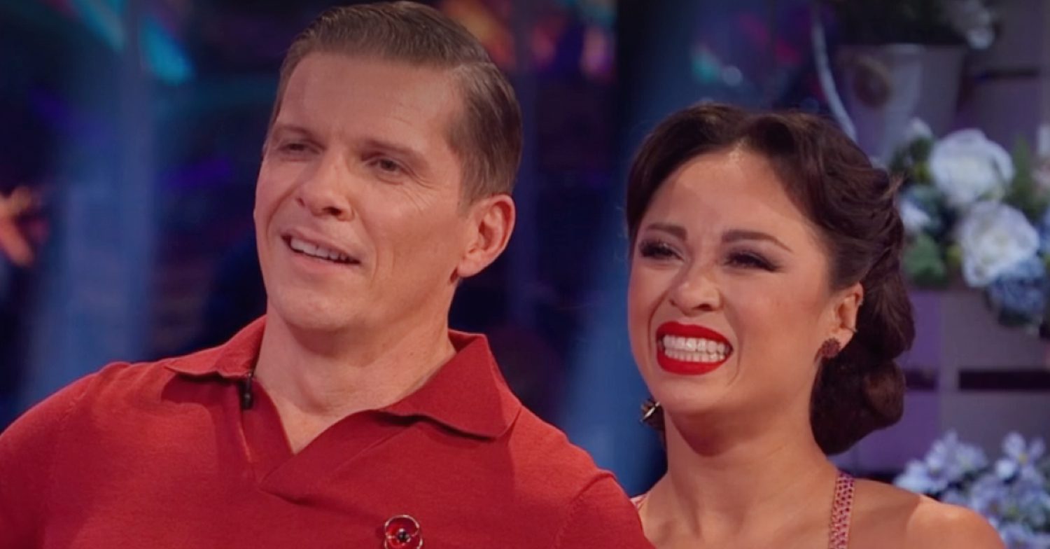 Nigel Harman and Katya Jones get an impressive response from the judges