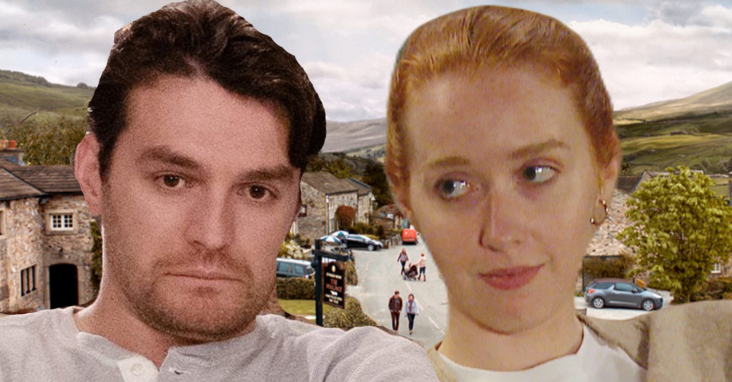 Emmerdale's Mack, Chloe, the background of the Dales