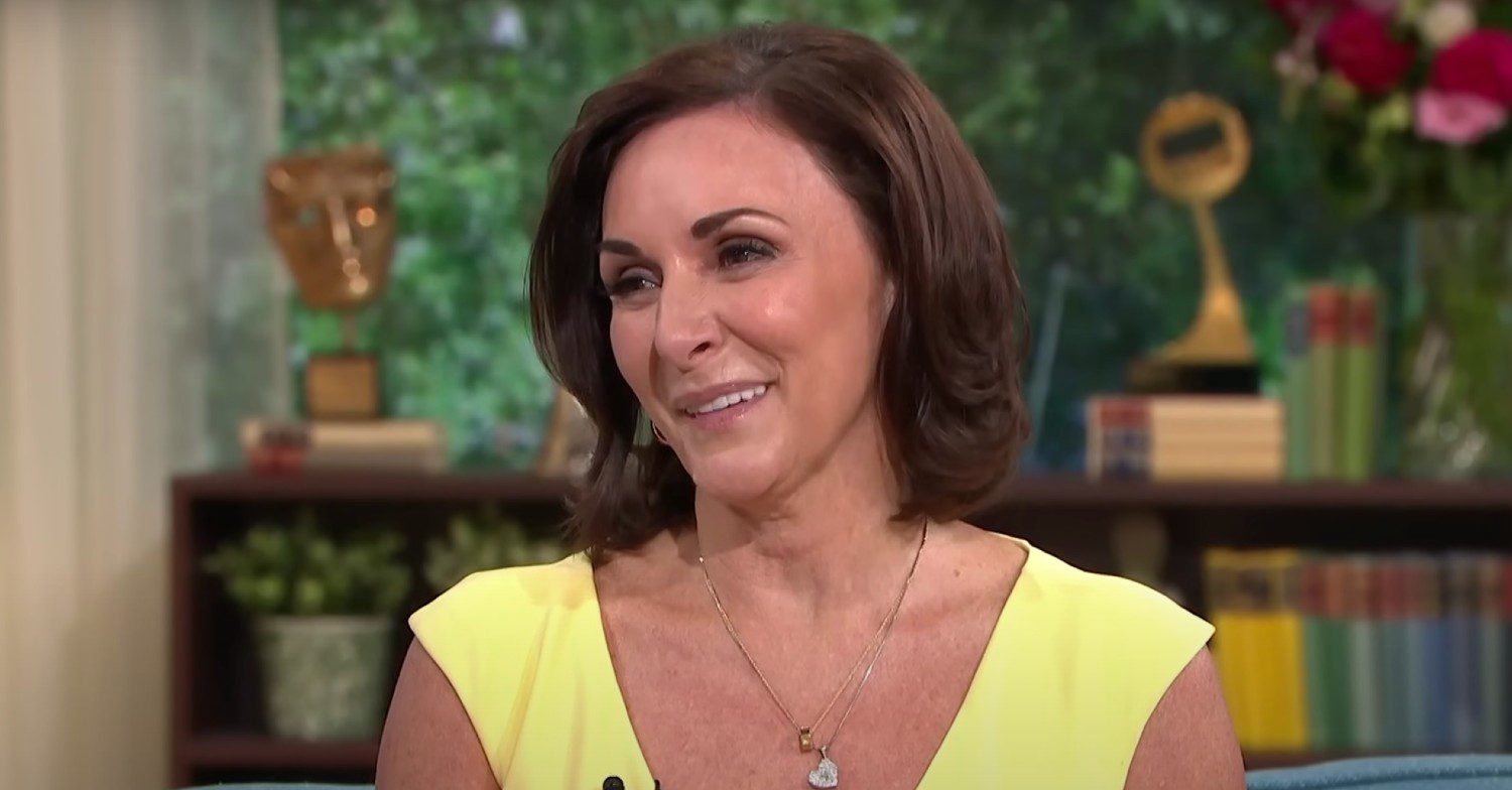 Strictly Come Dancing judge Shirley Ballas sat talking while on This Morning