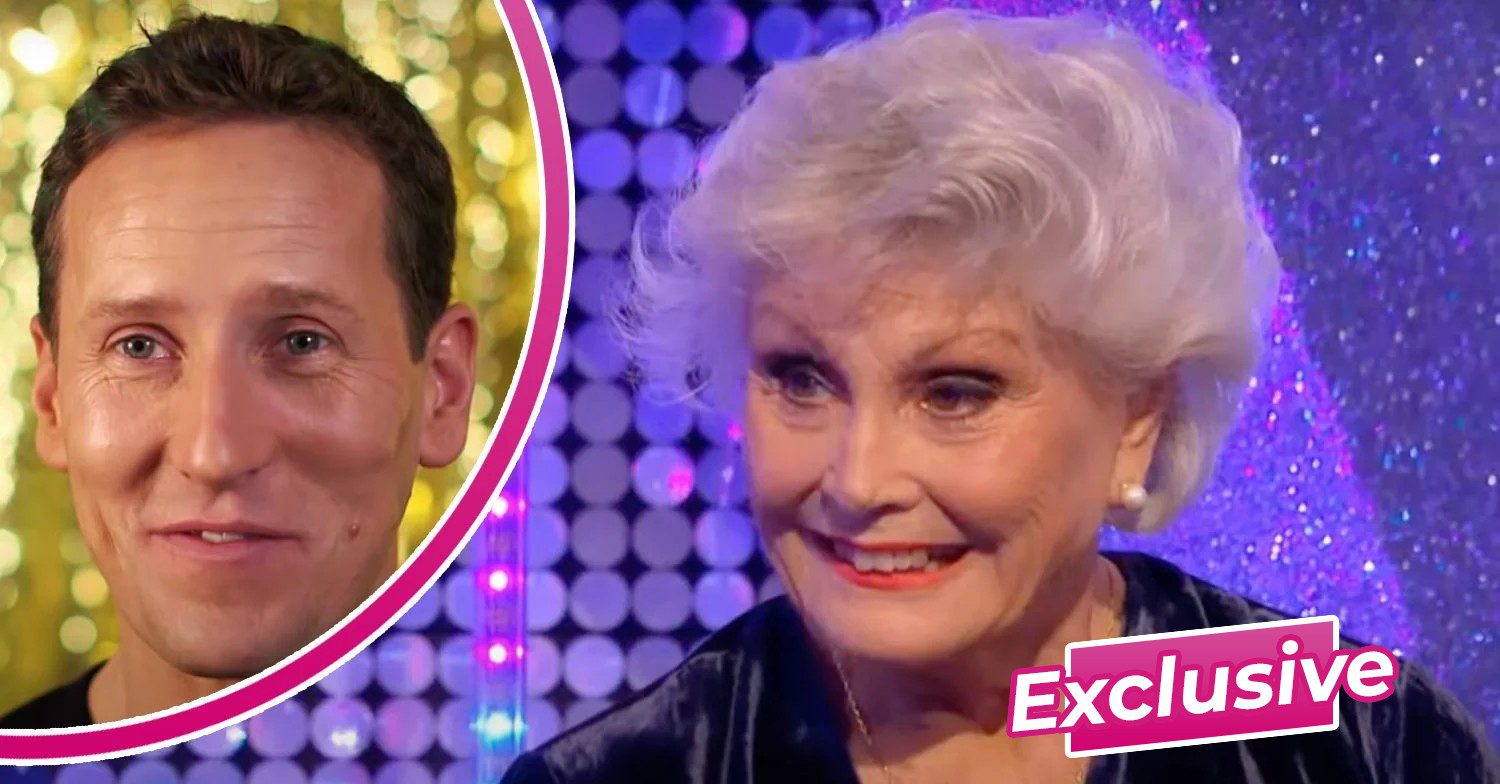 Strictly star Angela Rippon / Brendan Cole