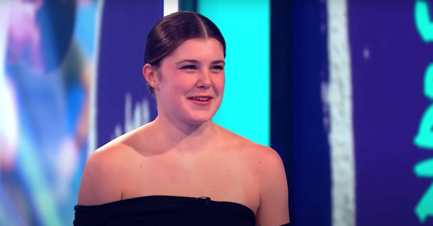 Fred Sirieix's daughter Andrea smiles