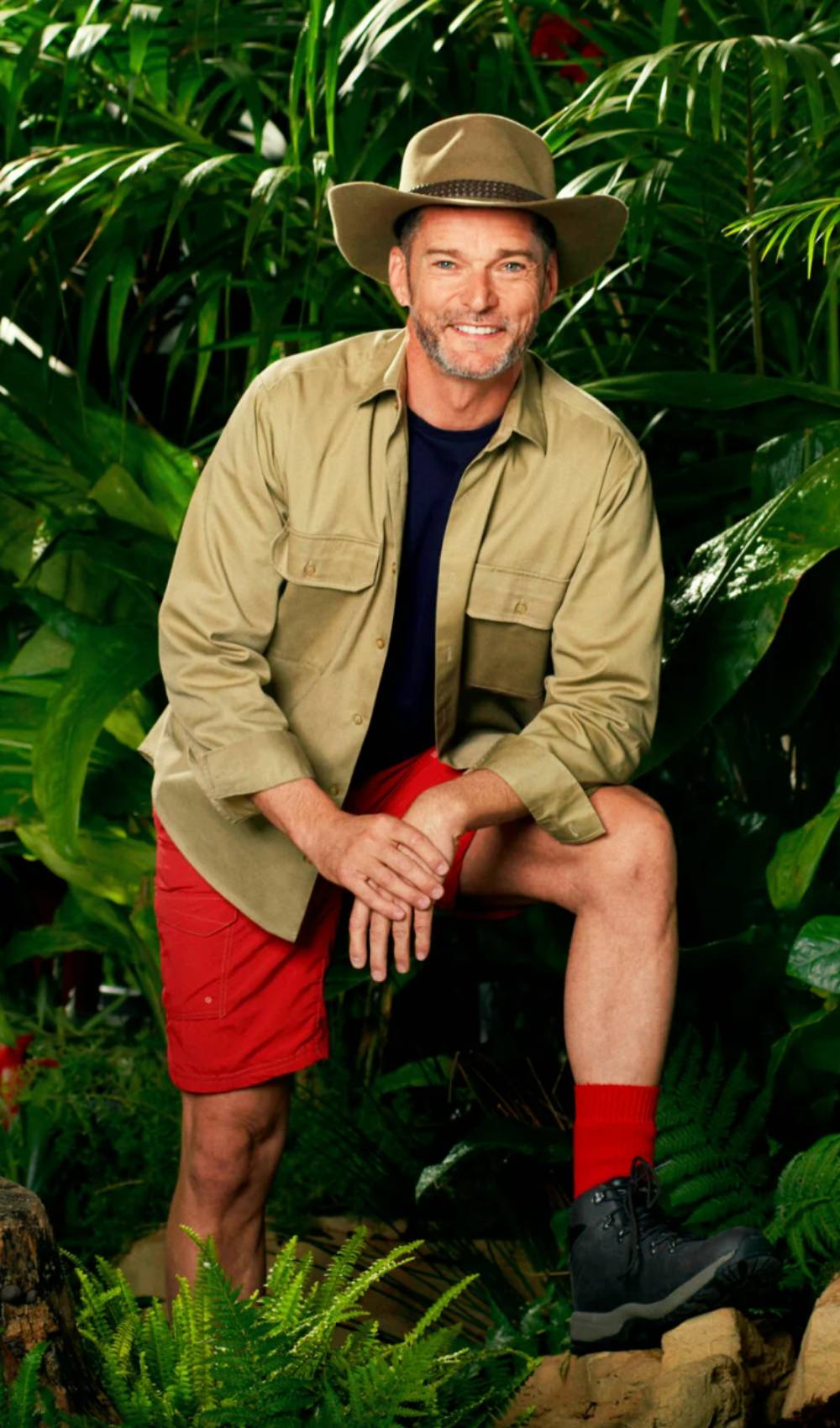 Fred Sirieix poses in his I'm A Celebrity 2023 gear