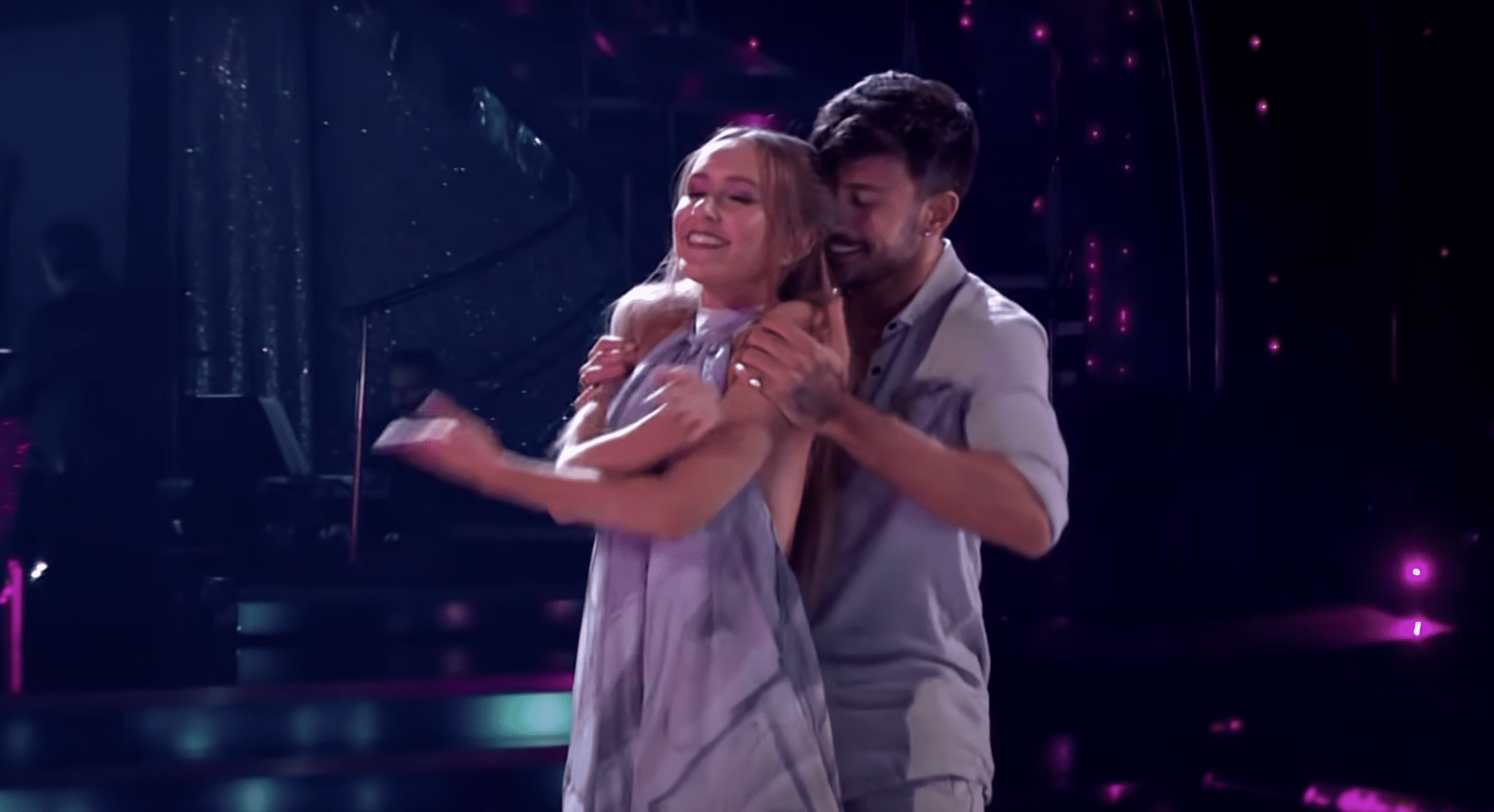 Rose Ayling-Ellis and Giovanni Pernice dancing on Strictly Come Dancing