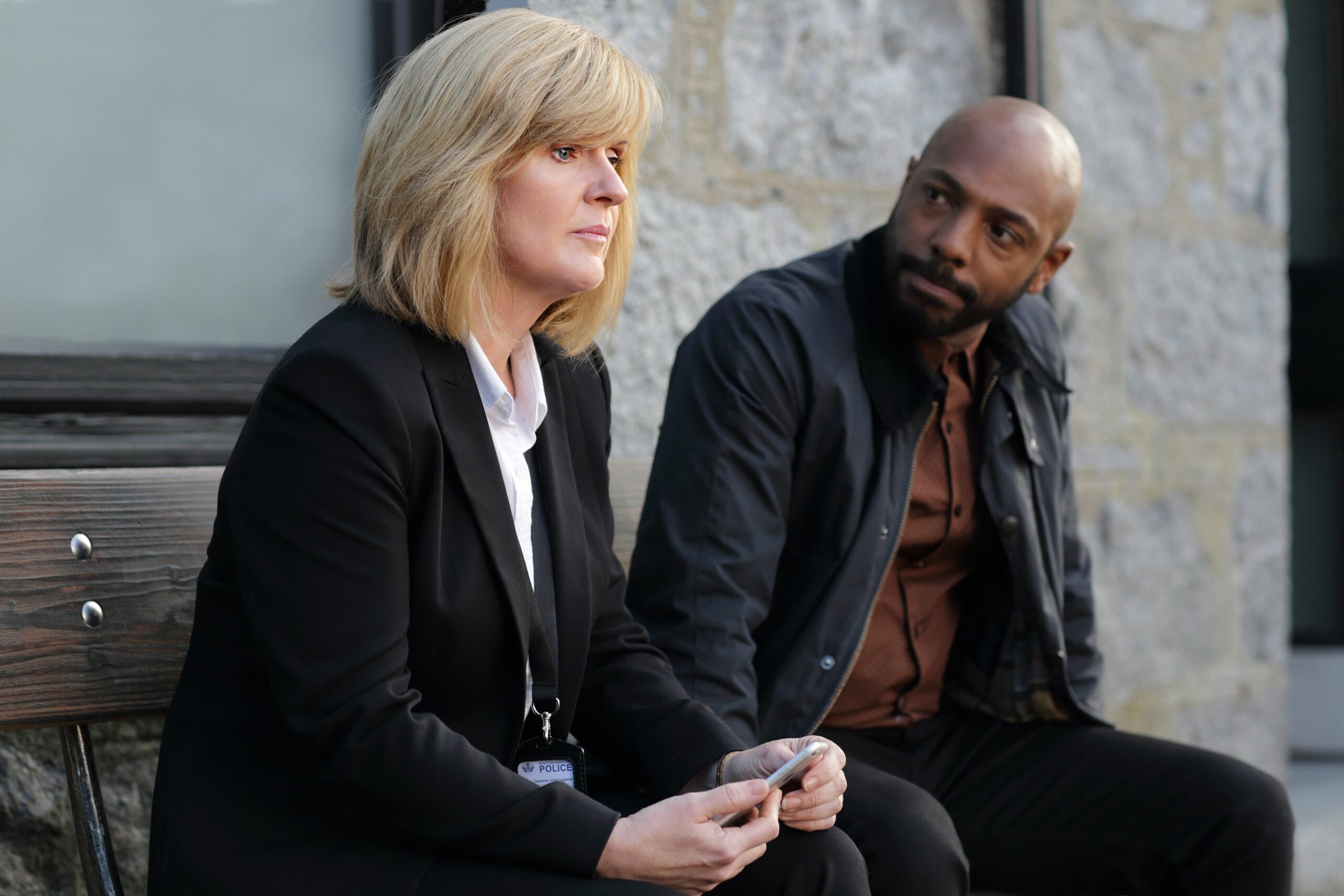 Siobhan Finneran and Don Gilet starred in The Lock in 2017