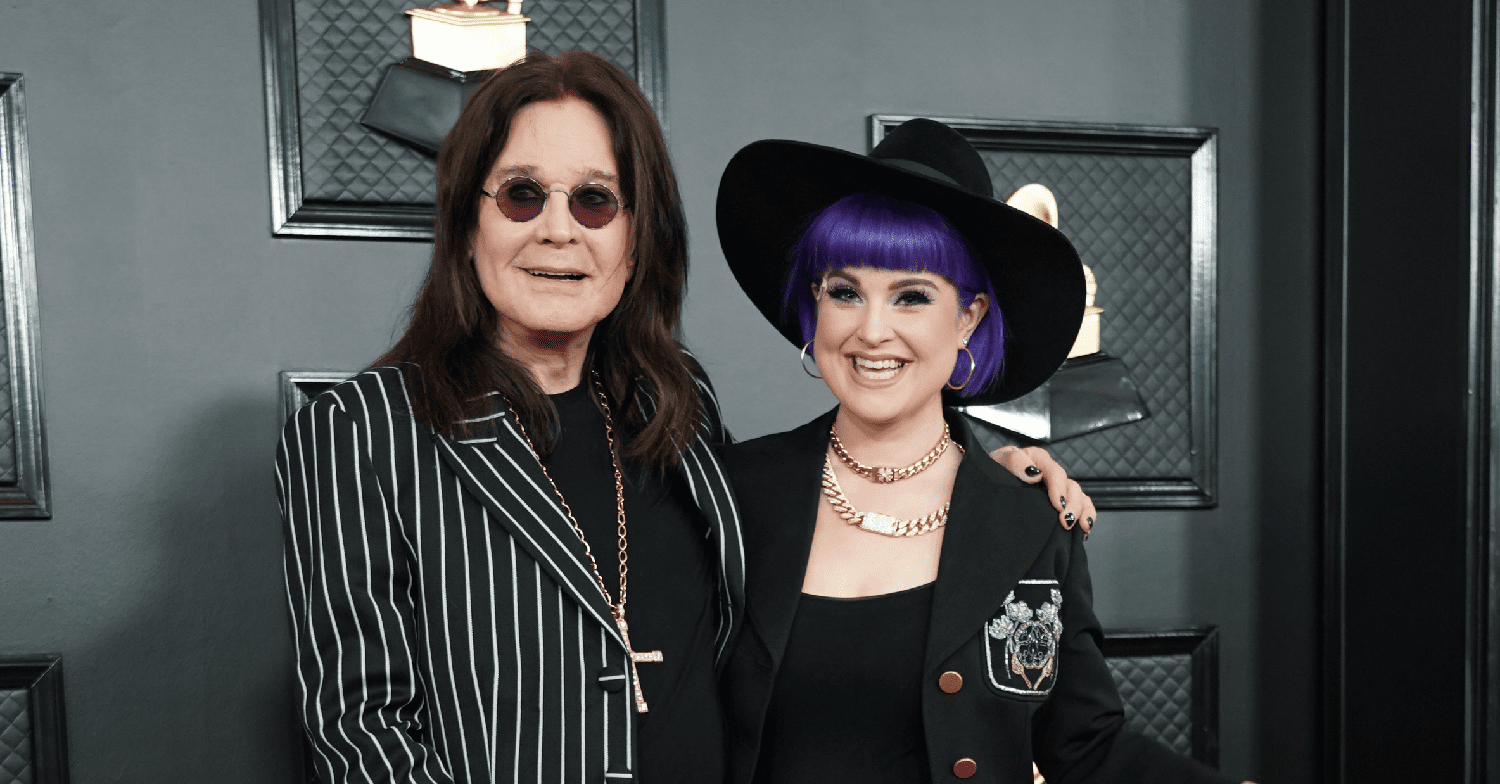 Ozzy and Kelly Osbourne