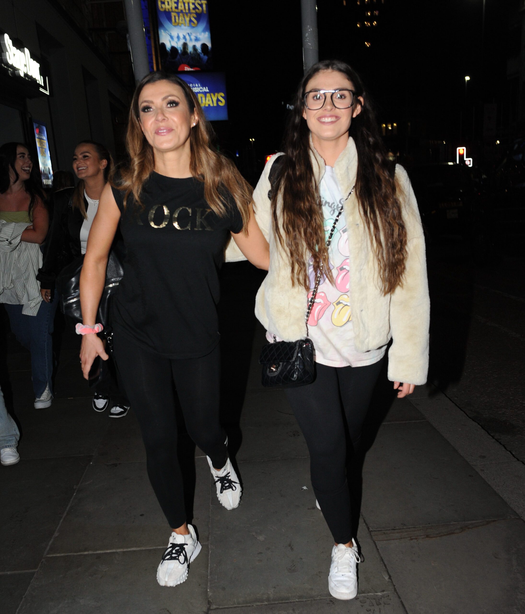 Kym Marsh and Emilie Cunliffe