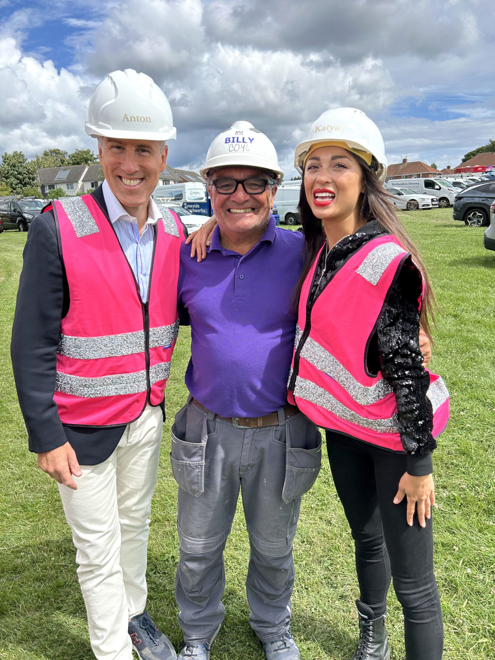 Billy Byrne with Anton DuBeke and Katya Jones