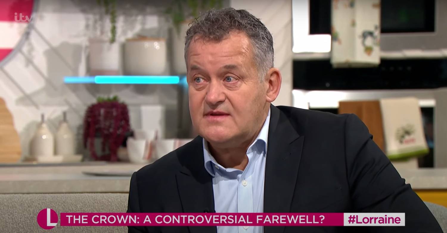 Paul Burrell appears on Lorraine today