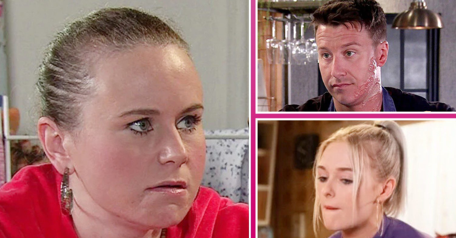 Coronation Street spoilers comp image: Gemma, Ryan, Lauren