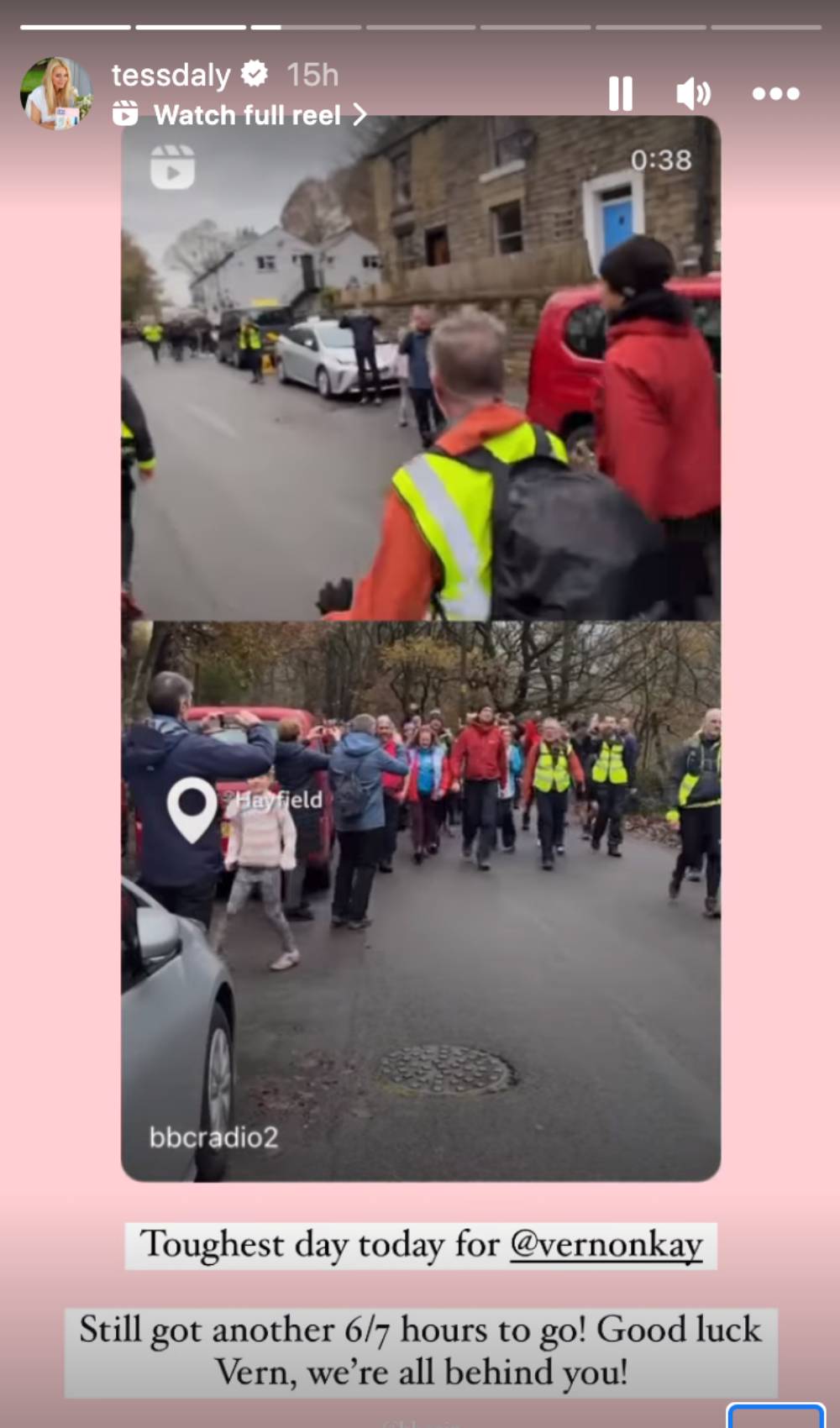 Vernon Kay continues Children In Need challenge