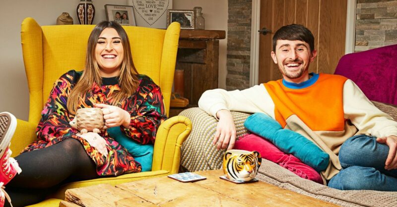 Sophie and Pete on Gogglebox