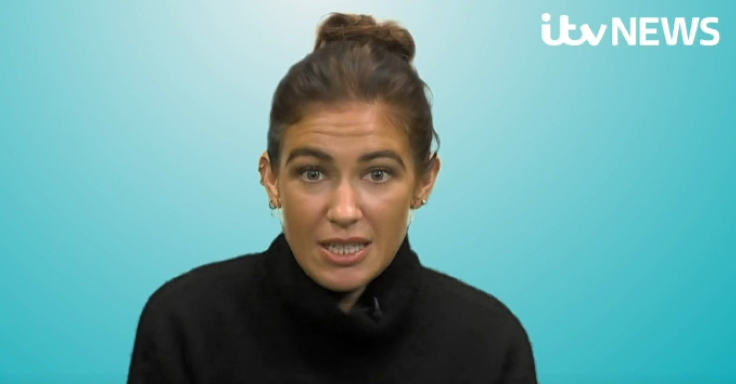 Bella Mackie on ITV News