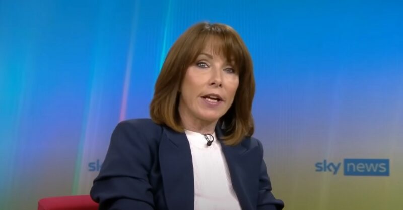 Kay Burley speaking on Sky News