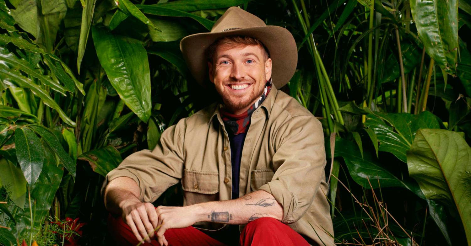 I’m A Celebrity Sam Thompson smiles