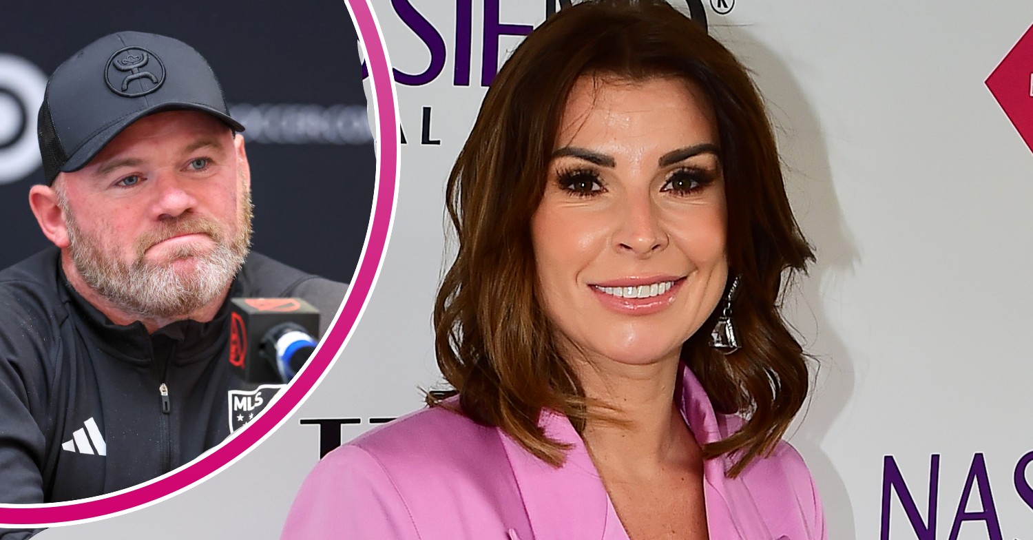 Coleen Rooney and Wayne in ED composite image