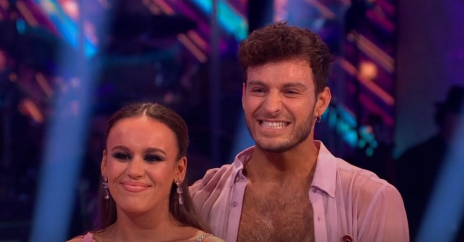 Ellie Leach and Vito Copolla on Strictly