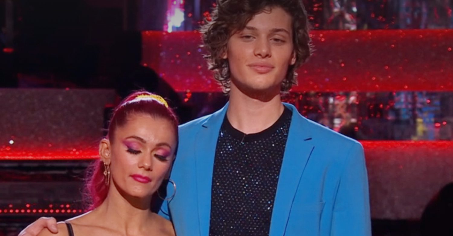 Bobby Brazier and Dianne Buswell were in the bottom two against Angela Rippon