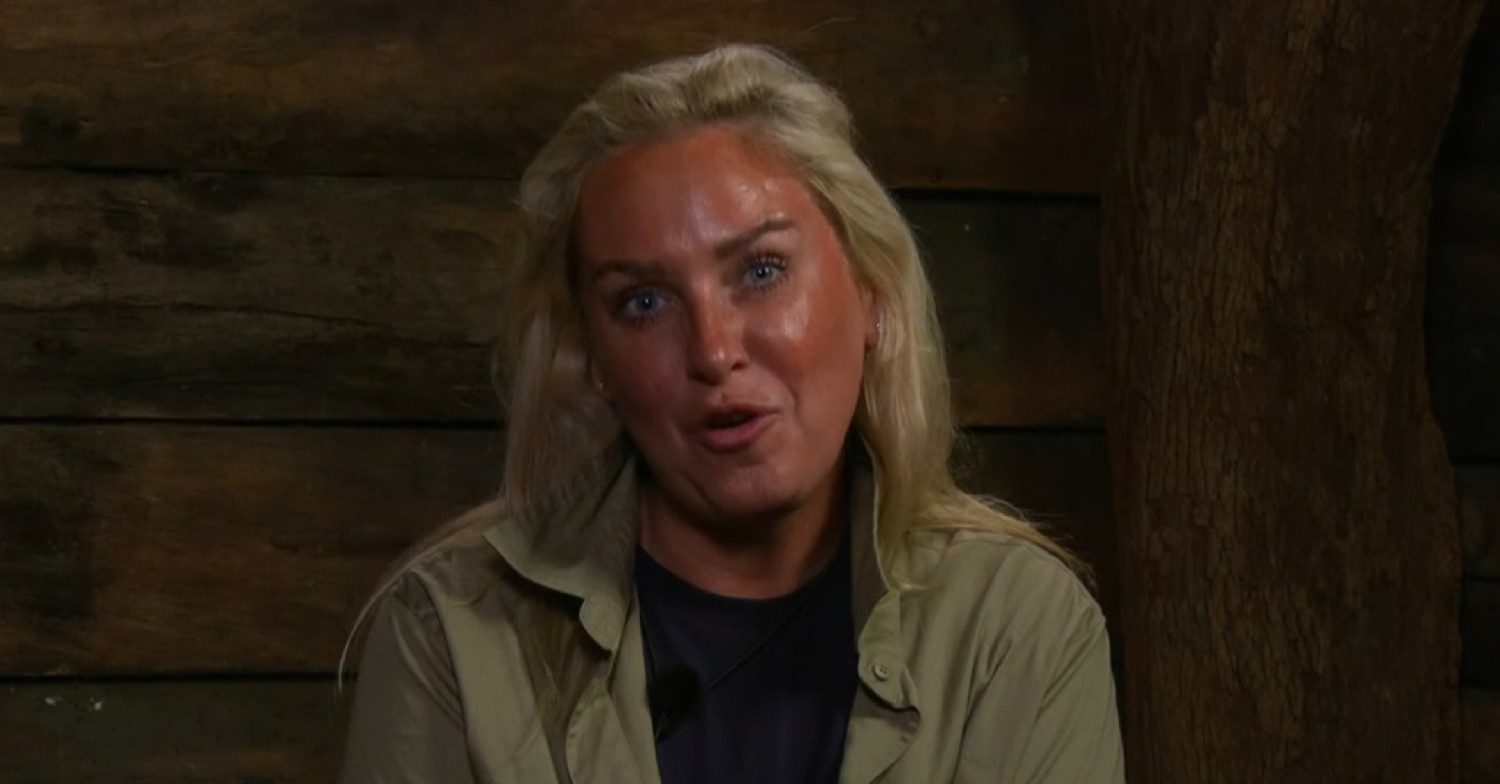 Josie Gibson make-up free on I'm A Celebrity