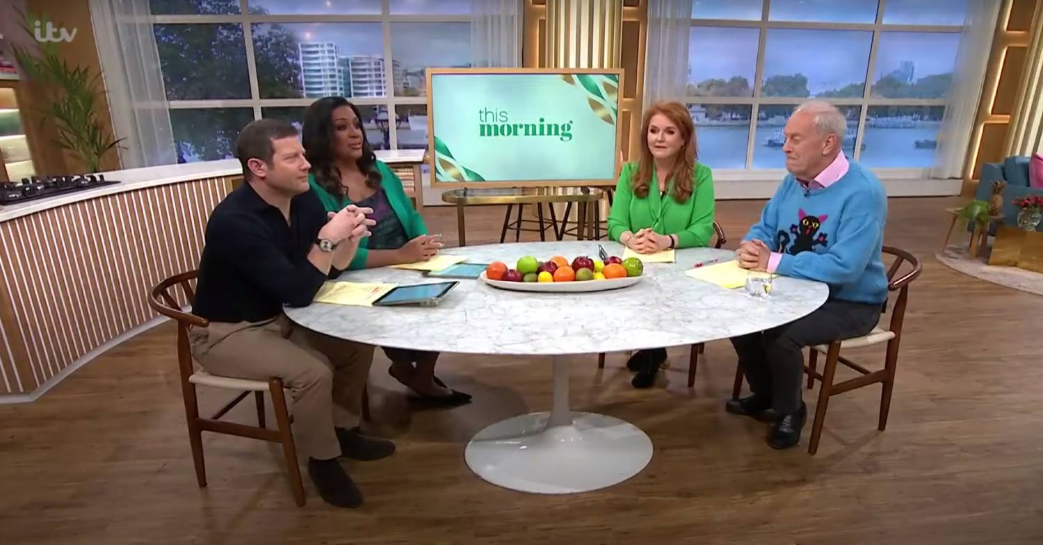 Fergie appears on This Morning