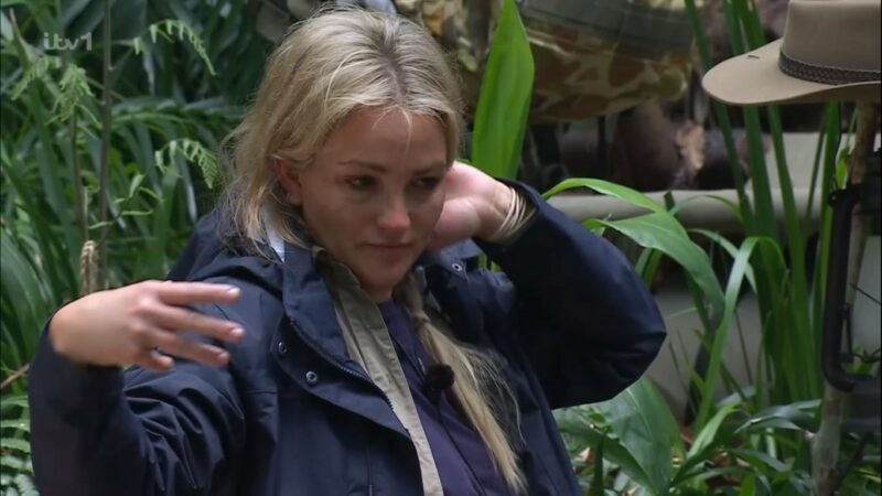 Jamie Lynn Spears getting upset on I'm A Celebrity