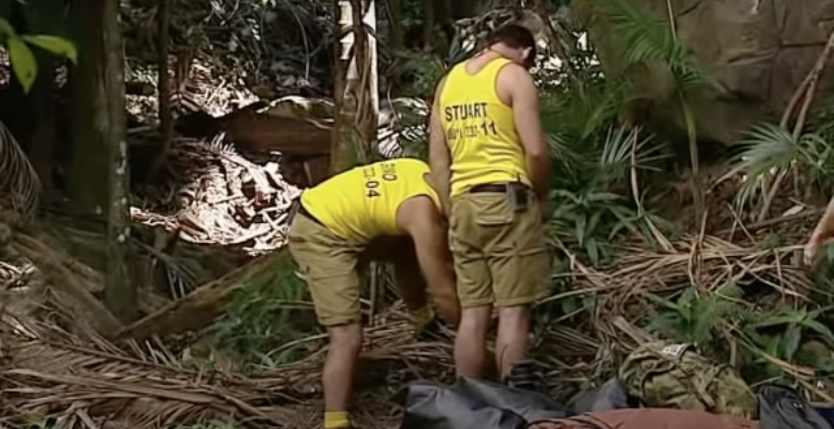 Gino D'Acampo and Stuart Manning on I'm A Celebrity...