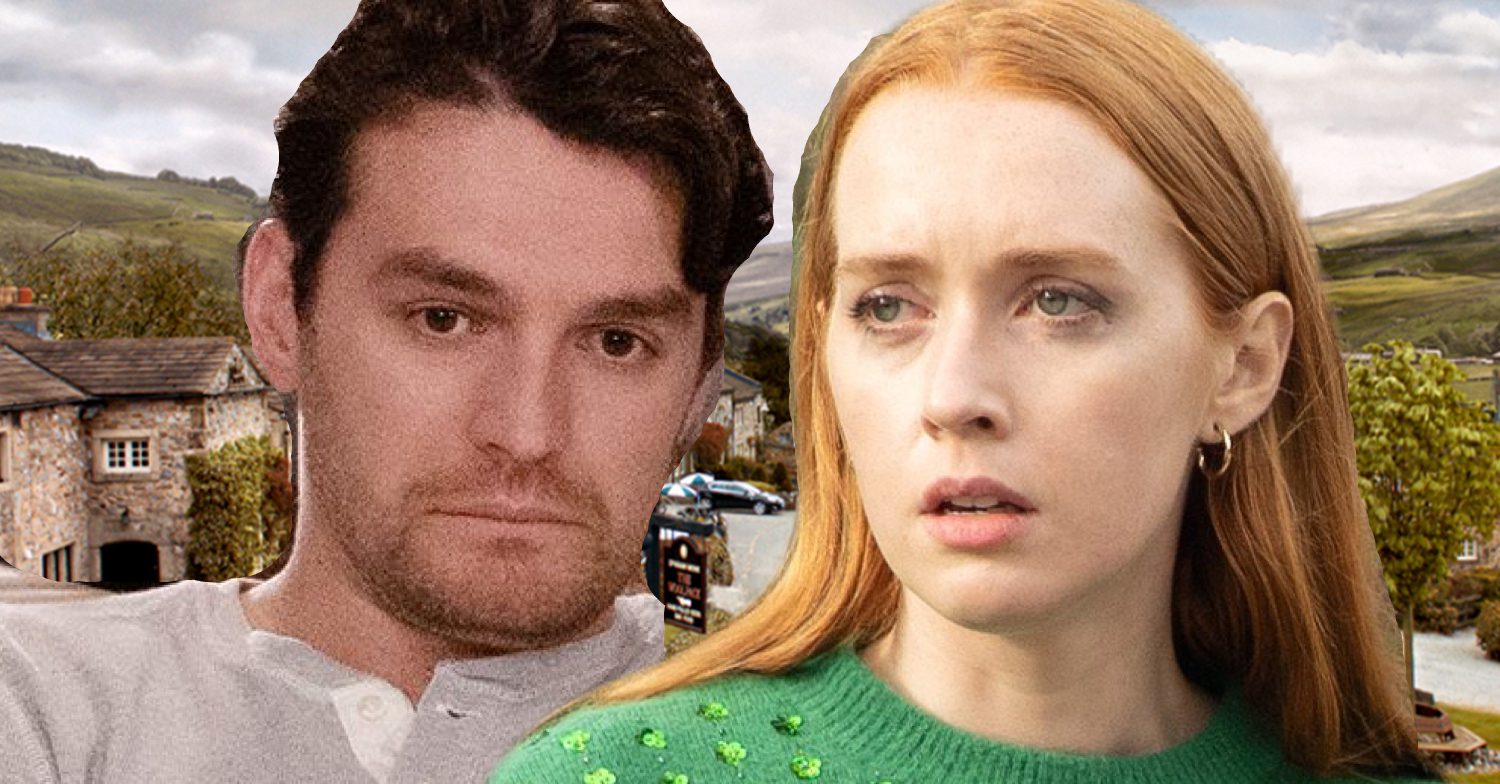 Emmerdale's Mack, Chloe, the background of the Dales