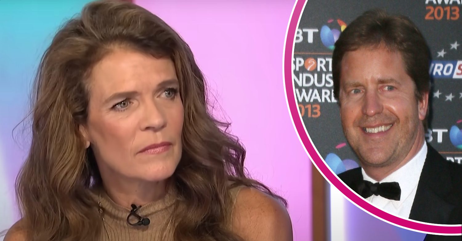 Annabel Croft and Mel Coleman split image