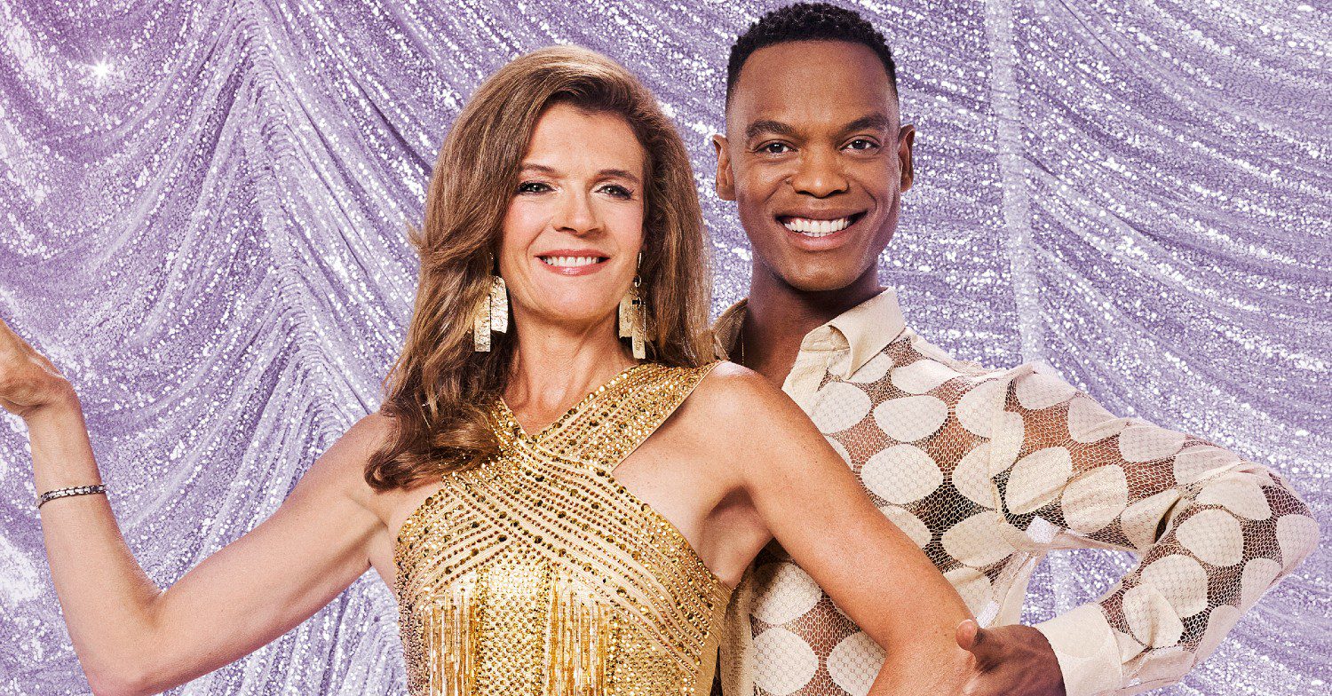 Annabel Croft Johannes Radebe Strictly