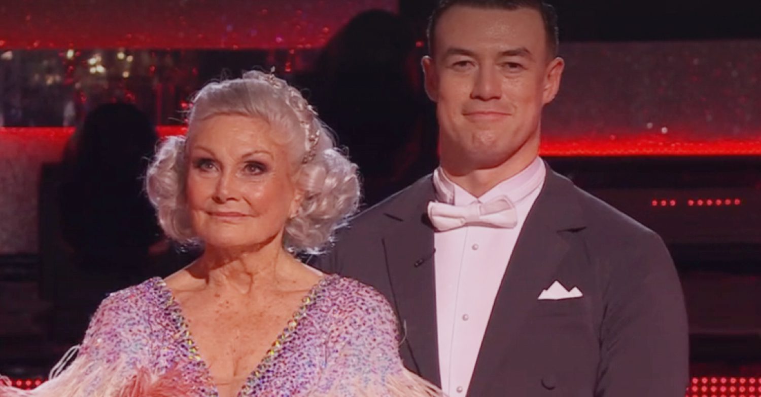 Angela Rippon and Kai Widdrington were in the bottom two last weekend