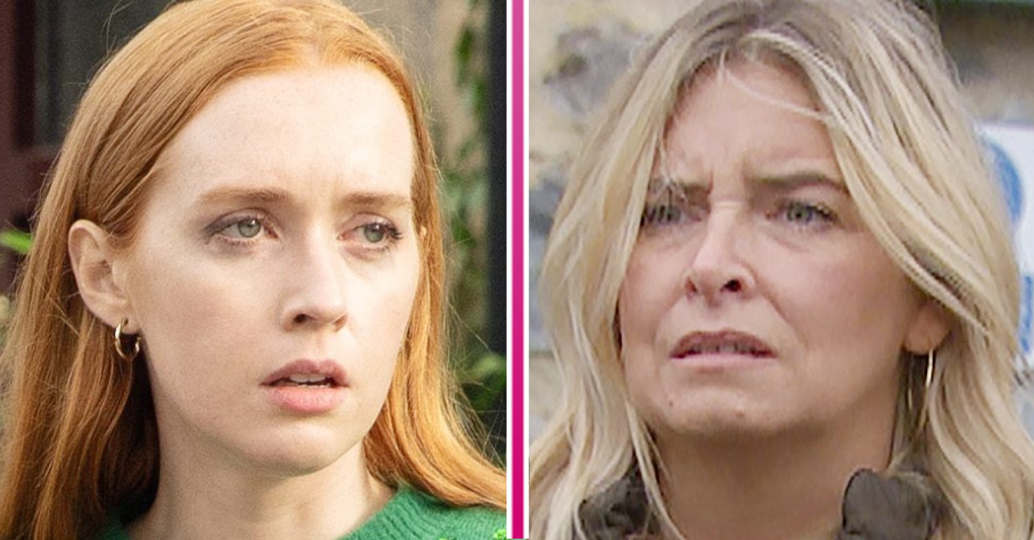 Emmerdale's Chloe and Charity