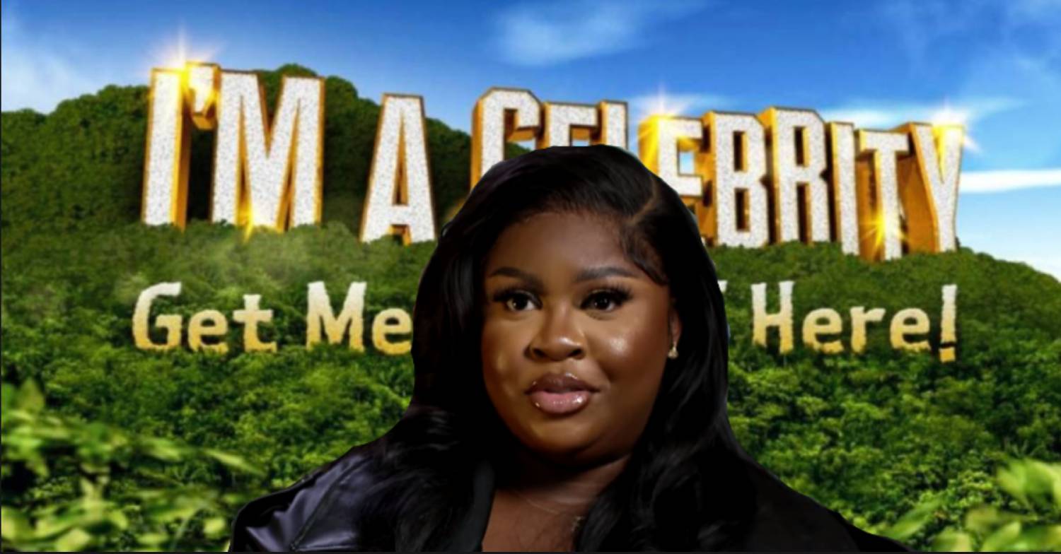 Nella Rose looks serios