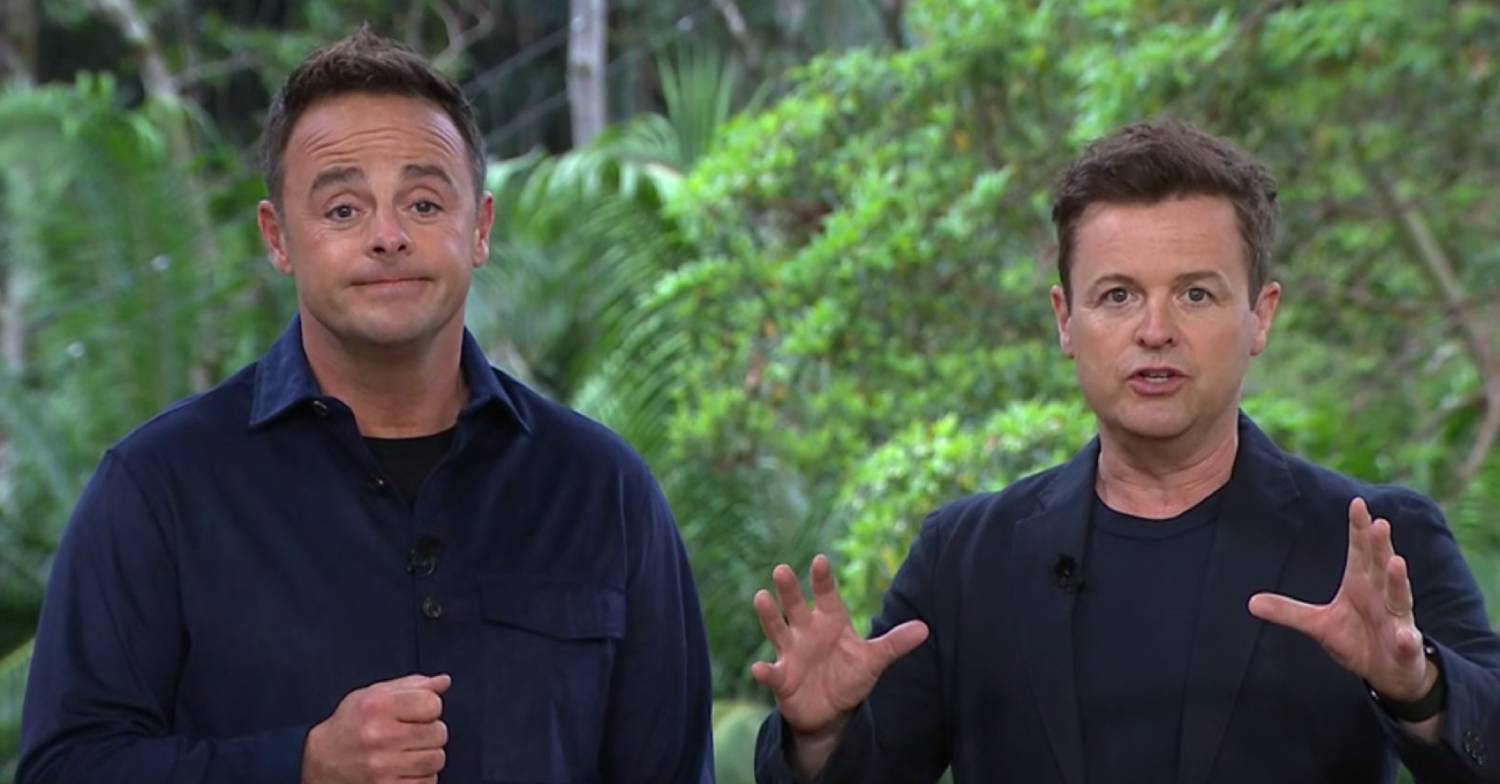 Ant and Dec look serious