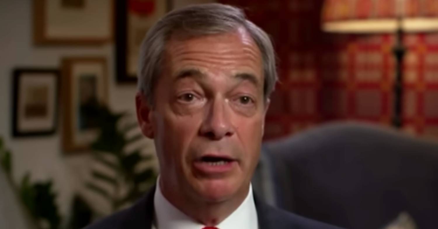 Nigel Farage speaks