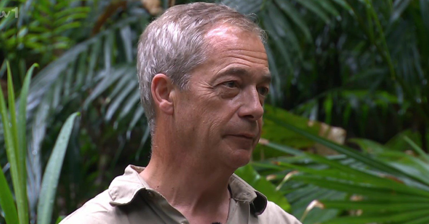 Nigel Farage on I'm A Celebrity