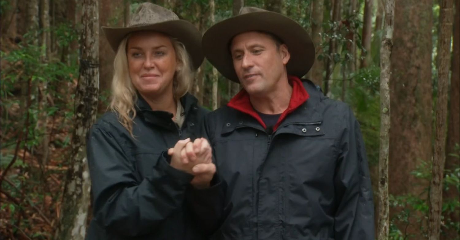 Nick Pickard and Josie Gibson on I'm A Celebrity