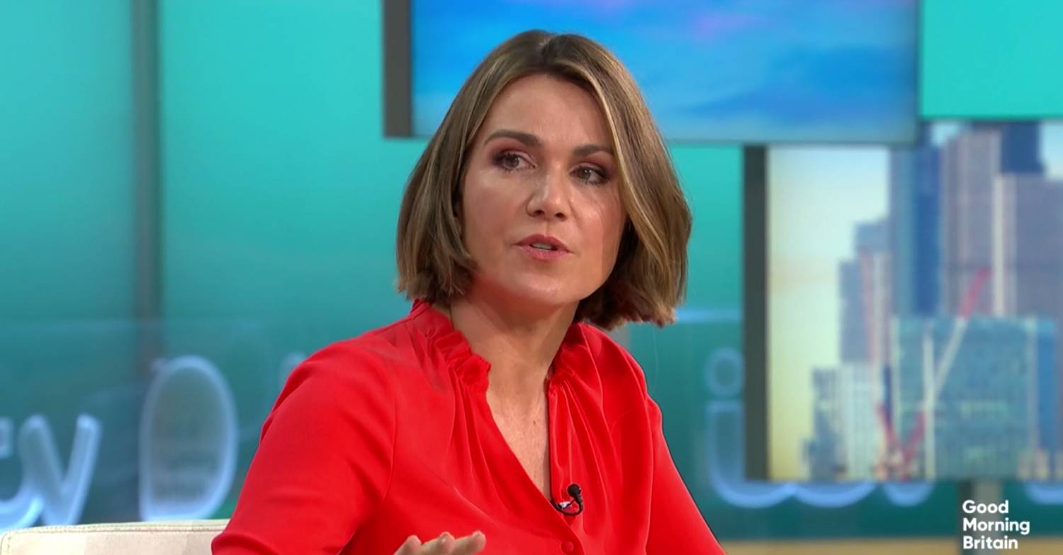 Susanna Reid speaks on GMB today