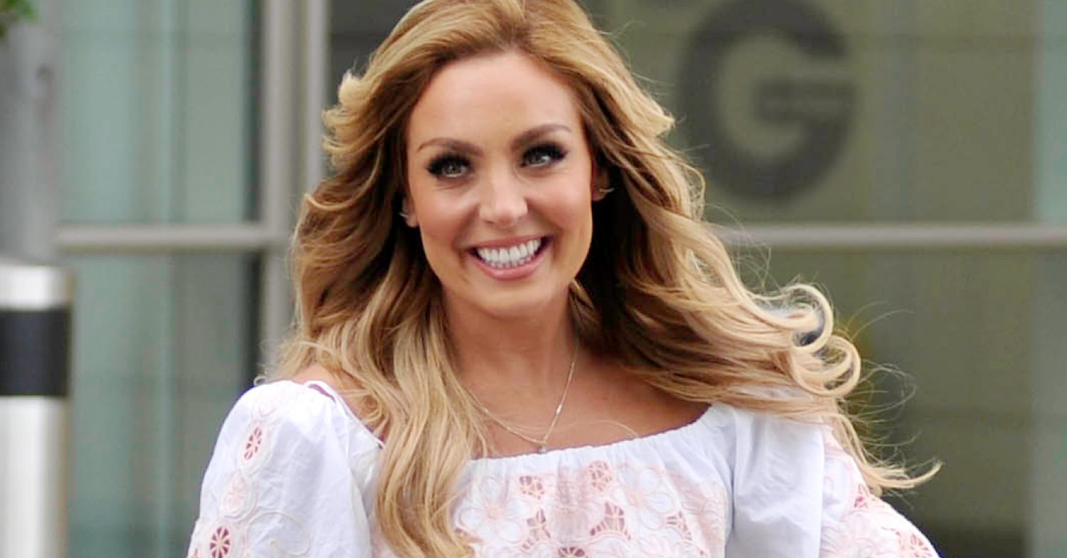 Amy Dowden spotted in Manchester