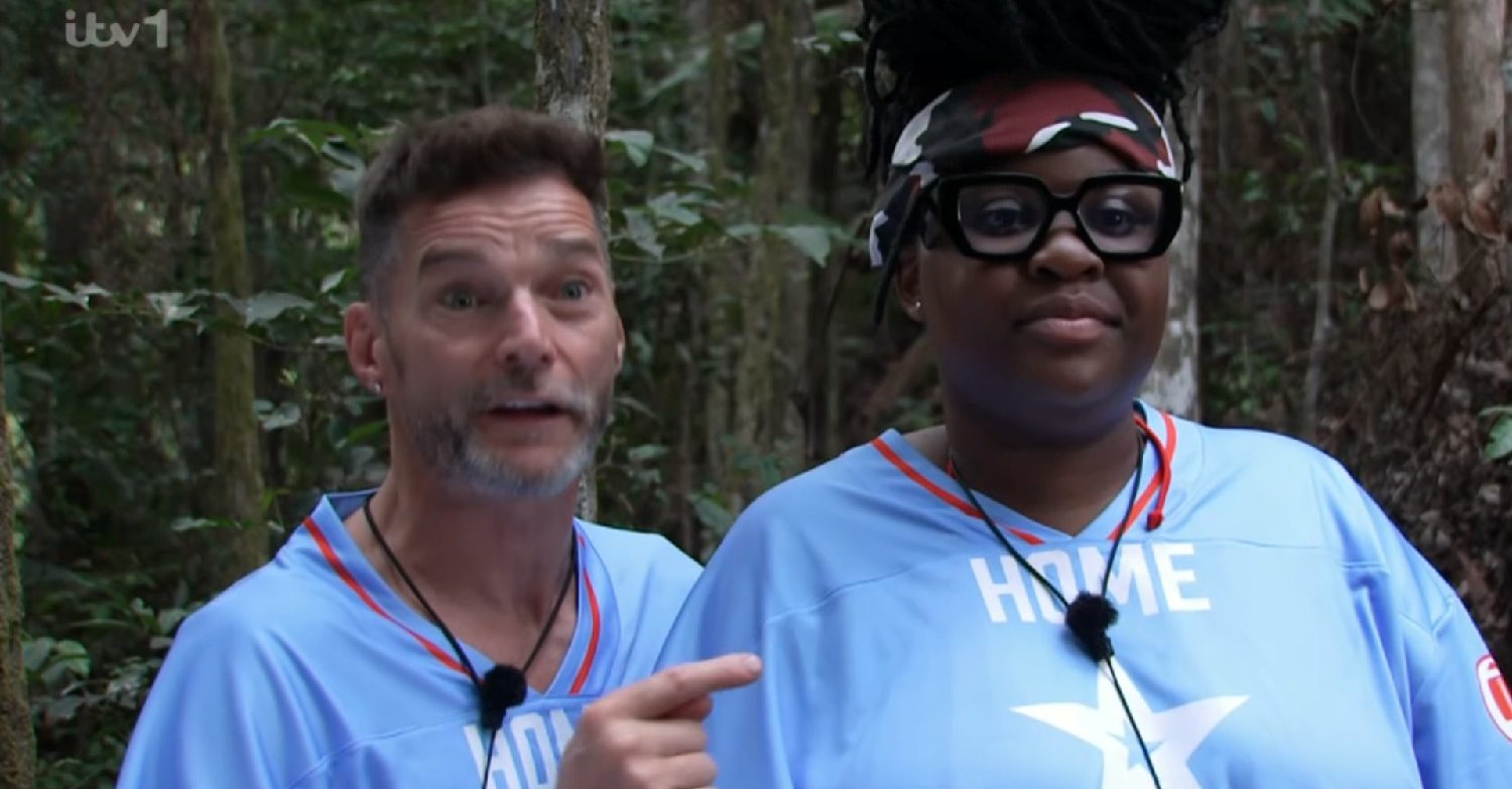 Fred Sirieix and Nella Rose on I'm A Celebrity