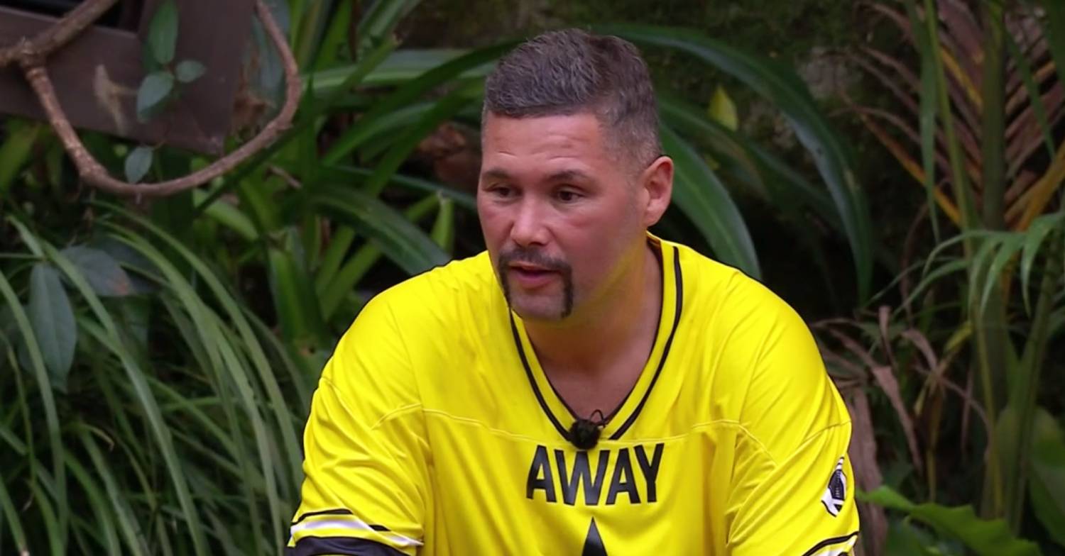 I'm A Celebrity contestant Tony Bellew speaks